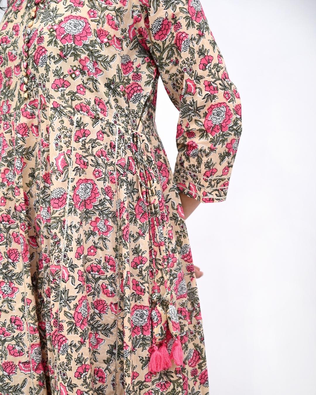ANARKALI SUIT - PRINTED COTTON