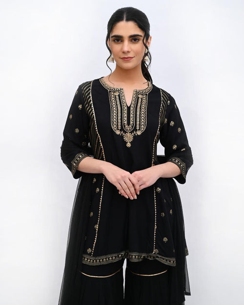Black and Golden Garara set