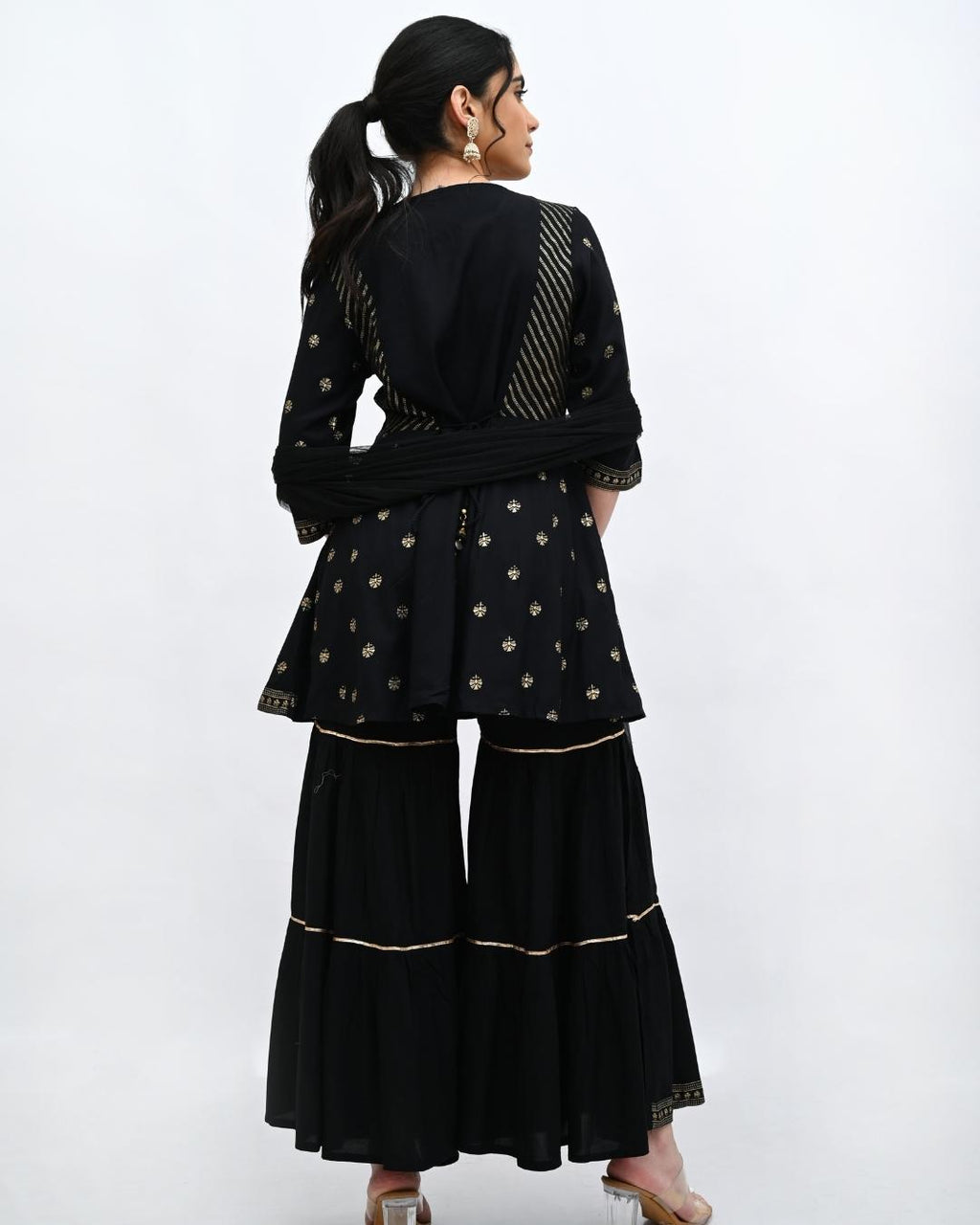 Black and Golden Garara set