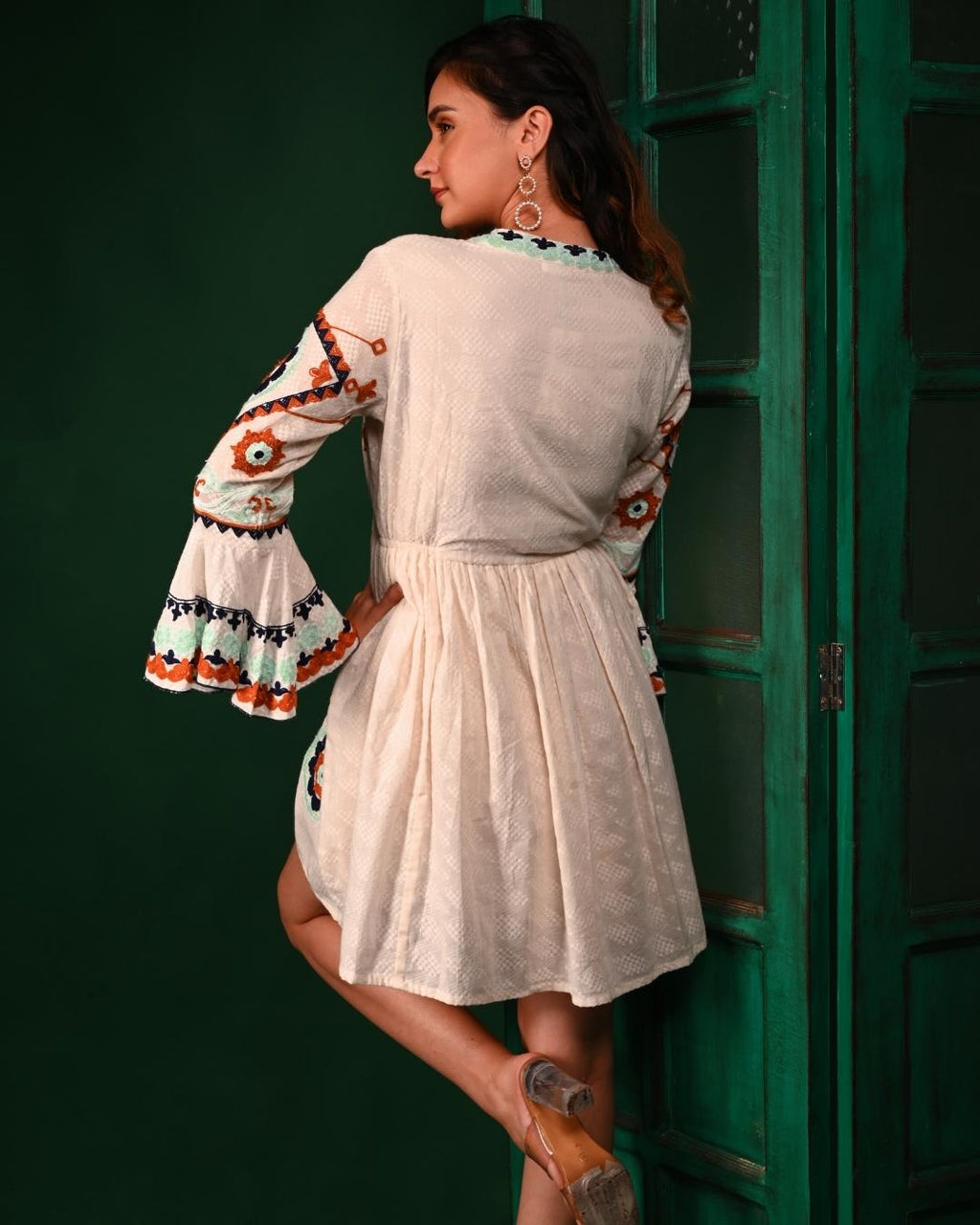 COTTON SUMMER DRESS - HANDCRAFTED