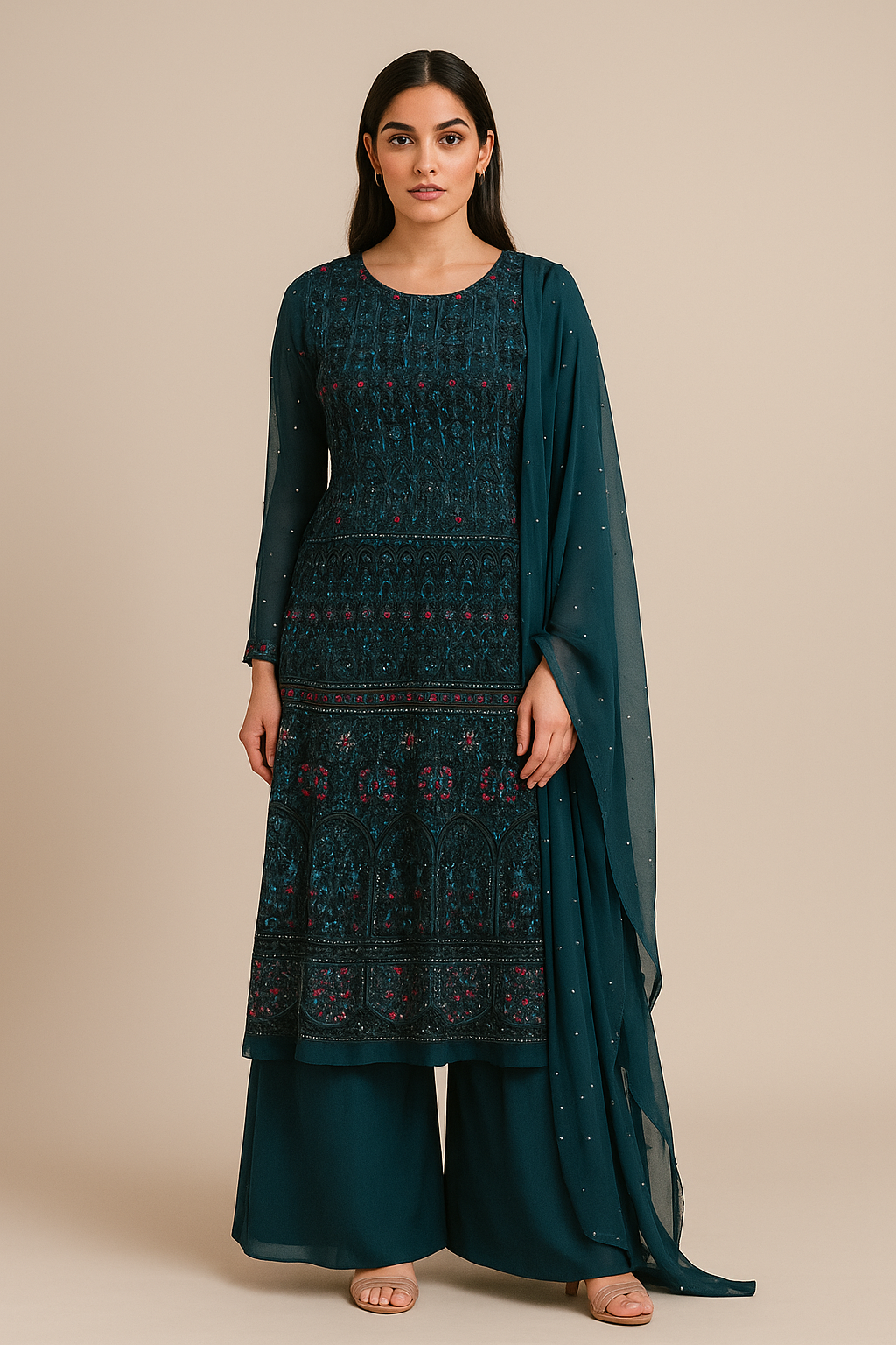 GUMBADH HANDWORK SUIT